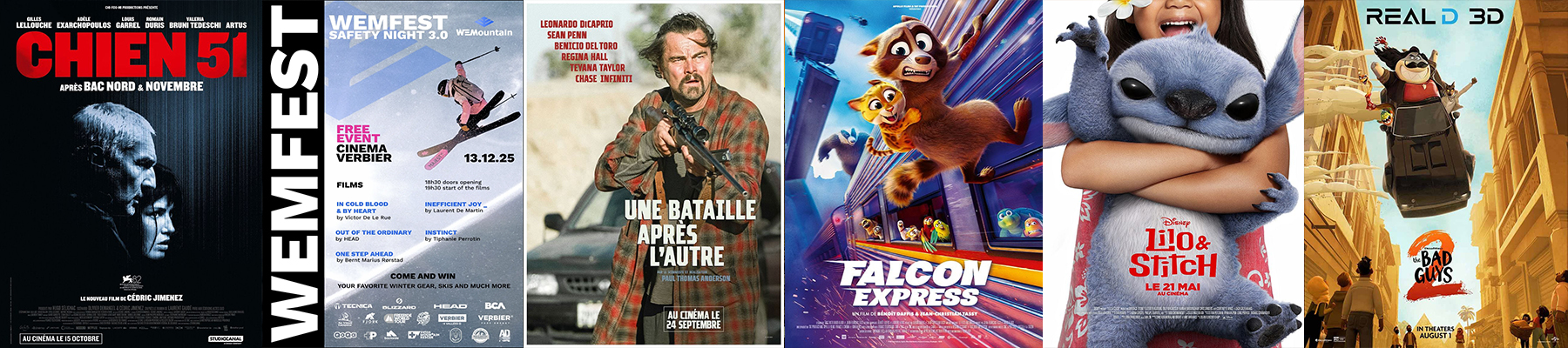 Cinéma de Verbier - Films et Spectacles à l'affiche